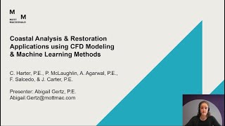 COASTAL ANALYSIS AND RESTORATION APPLICATIONS USING CFD MODELING AND MACHINE LEARNING METHODS