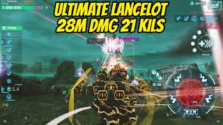 Ultimate Lancelot Elimina Todo 23.8M Dmg 21 Kills - Warrobots