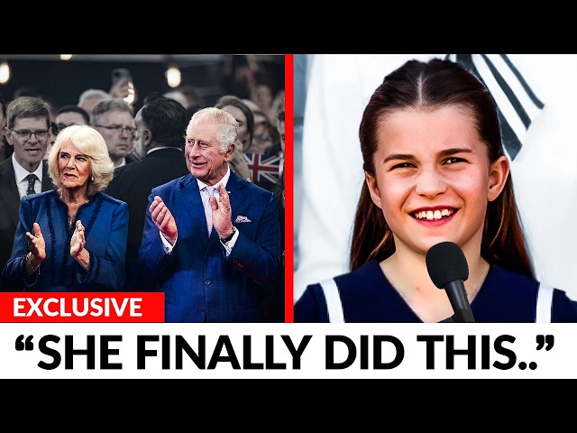 Princess Charlotte STUNS the Entire Country With This POWERFUL Speech, Gets a Standing Ovation - YouTube