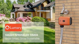 How to Connect WiFi Lumary Smart Sprinkler Water Timer(LWT1A1)?