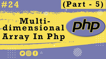 Multidimensional Array In Php  (Hindi)