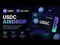 USDC and SOLANA | New Solana Crypto Airdrop! Claim Up To 30,000$
