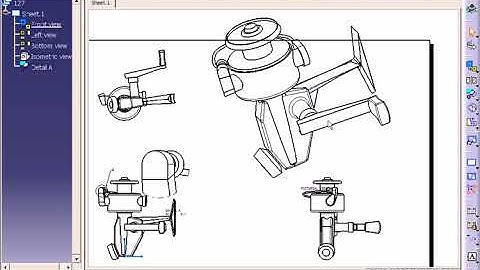 Catia V5 Tutorial 127   View Scale
