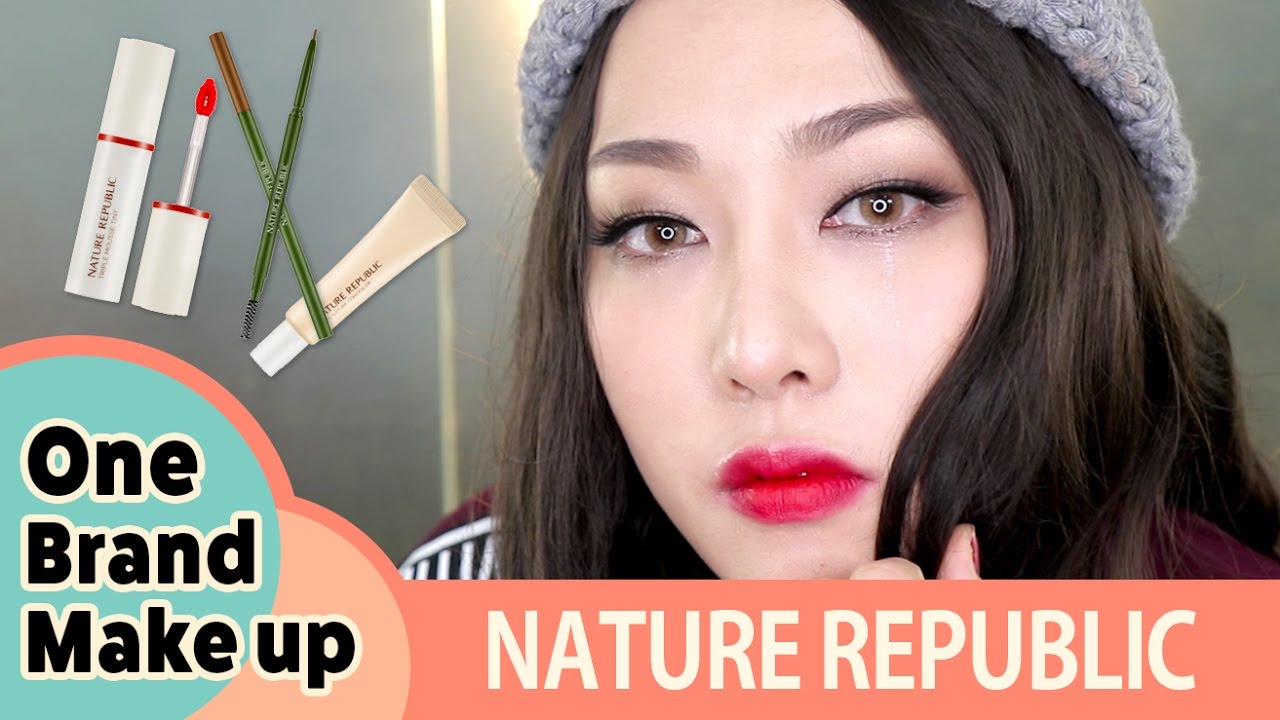 로드샵 원브랜드 메이크업 : 네이처 리퍼블릭 NATURE REPUBLIC Korean one brand makeup | SSIN