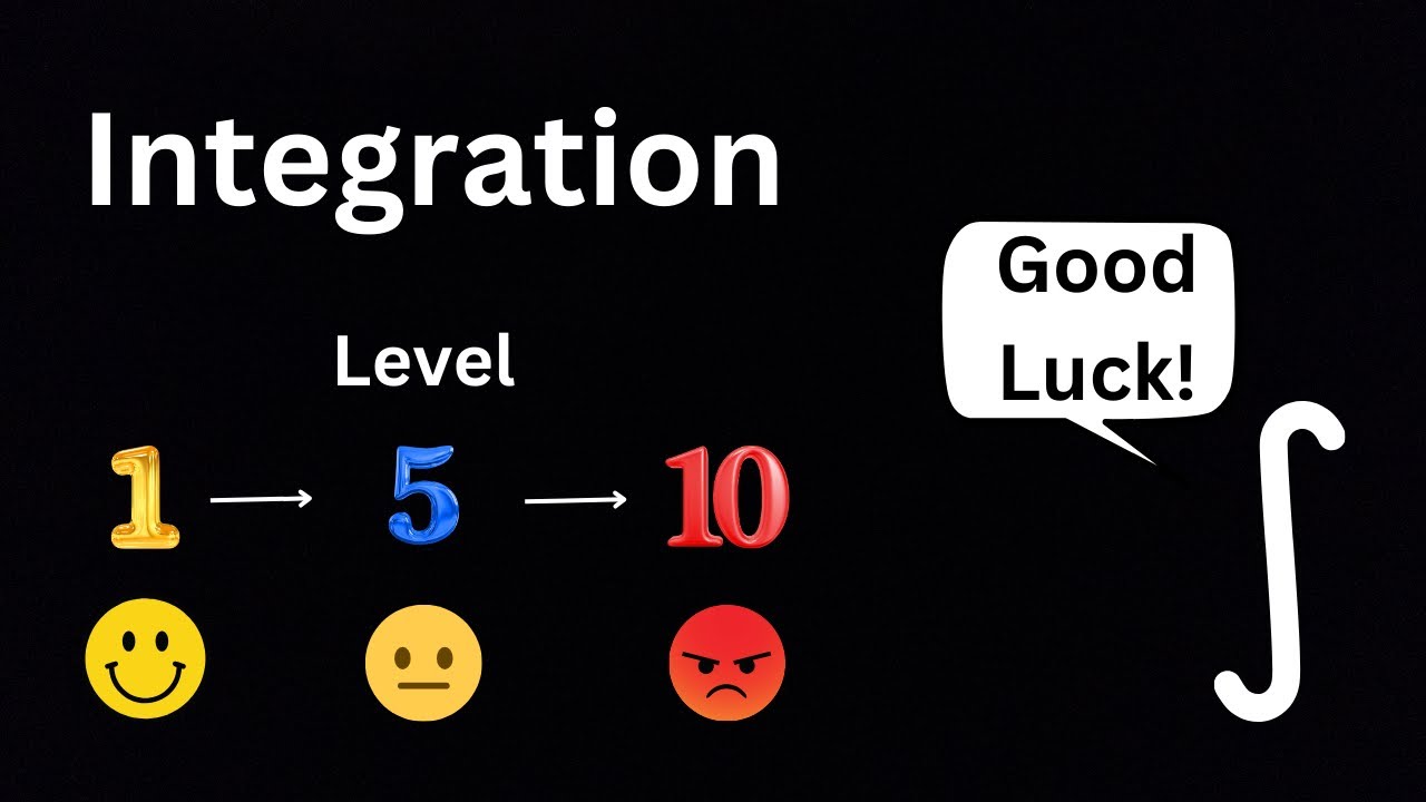 Integrals, But They Keep Getting Harder! - YouTube