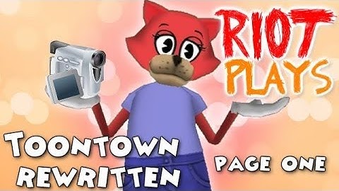 Riot plays Toontown Rewritten on a Mac - Part 1: Getting Started