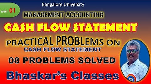 PART 01 CASH FLOW STATEMENT IN KANNADA