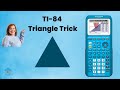 How to Program Area of a Triangle on the TI-84 (ACT/SAT Calculator Hack!)