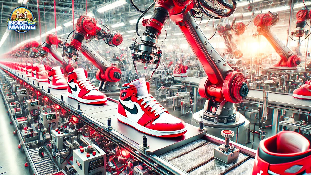 Inside the Factory Where NIKE SHOES are Made! - YouTube