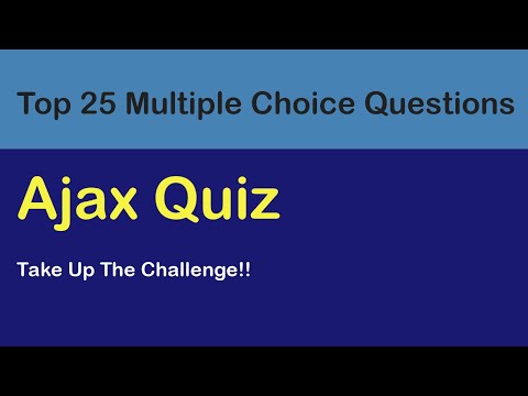 Ajax Quiz-Top 25