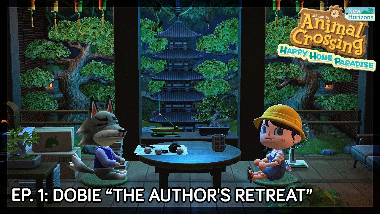 Happy Home Paradise 🌴 // The Author's Retreat // Animal Crossing New Horizons Speed Build