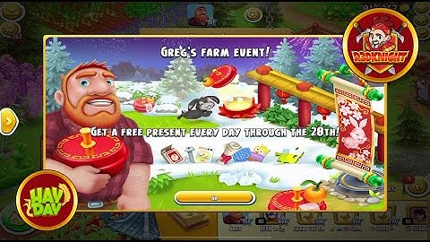 Hay Day - Lunar New Year Boxes on Gregs Farm