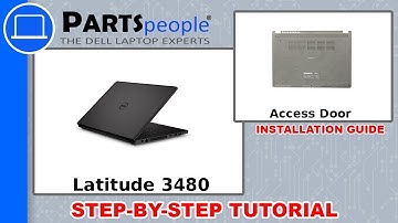 Dell Latitude 3480 (P79G001) Access Door How-To Video Tutorial