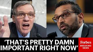 JUST IN: Mark Warner Laces Into Kash Patel To His Face For Firing FBI Agents With Iran Specialties