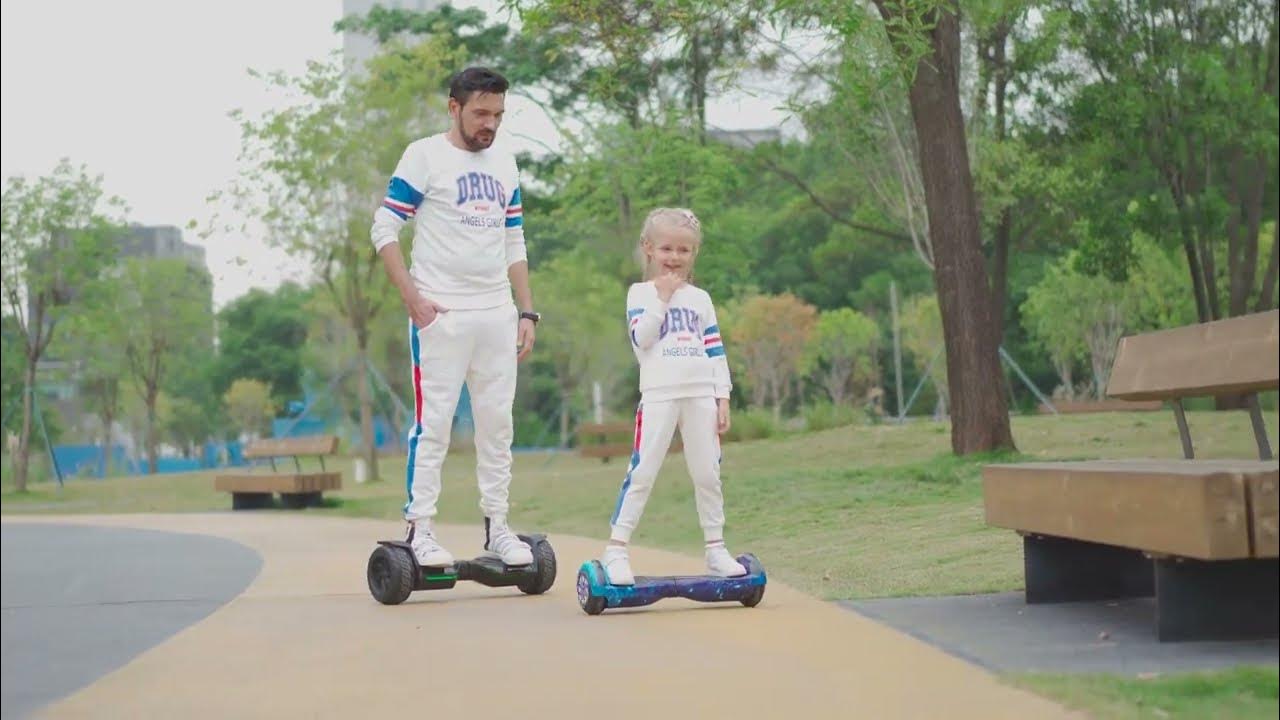 iHoverboard H8 Black Off Road Hoverboard 8.5" - YouTube