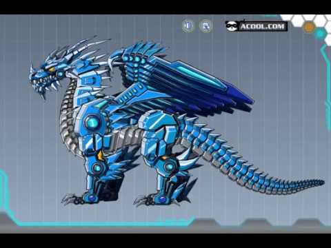 Dragão de Gelo Robô (Robot Ice Dragon) Jogo de PC 