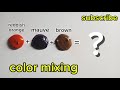 Guess the mixed color video   aesthetic color video  slime edition  nice color video  mixing video