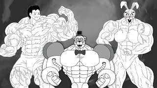 Mutxo Freddy, Vanessa & Boy Muscle Growth In Five Nights At Freddys Security Breach 44