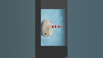 Create A Lighthouse on The Island in Blender 3D / #shorts #blender