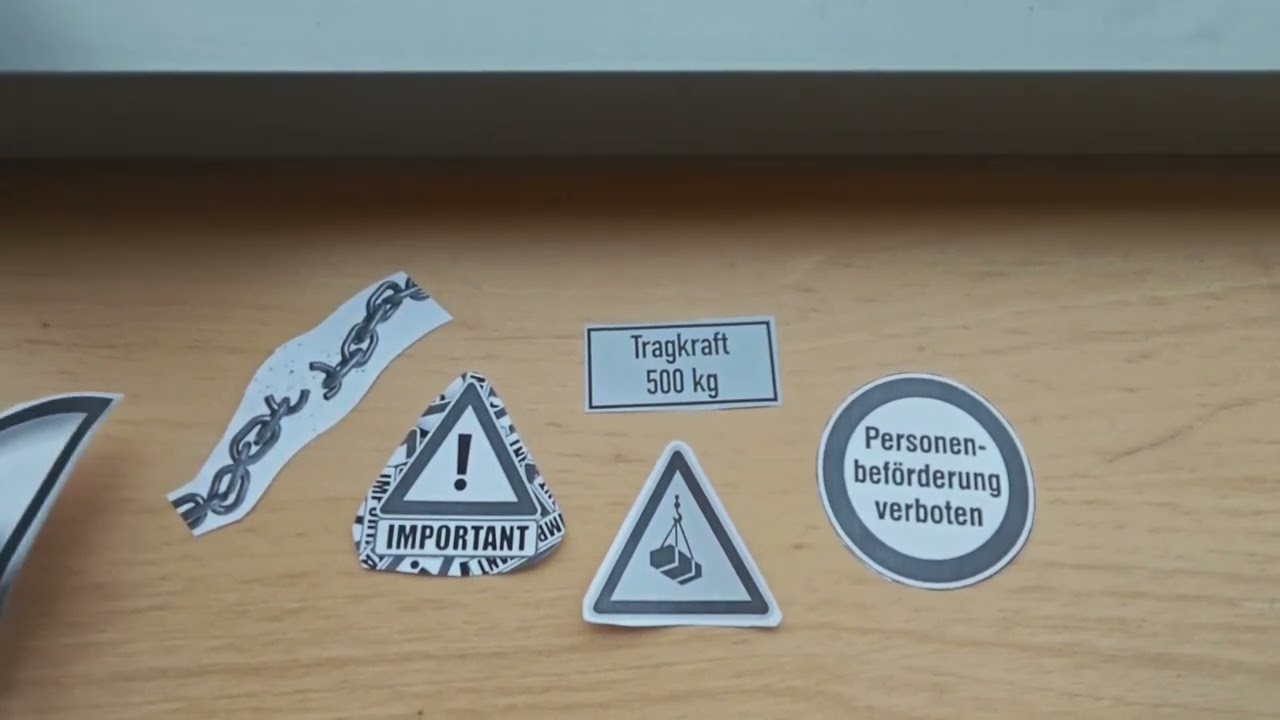 Explanity: Hebezeuge und Anschlagmittel / Von Schülern für Schüler / Ausgabe 1