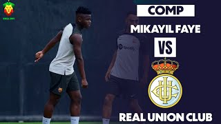 Mikayil Faye vs Real Union Club | FC Barcelona B DEBUT
