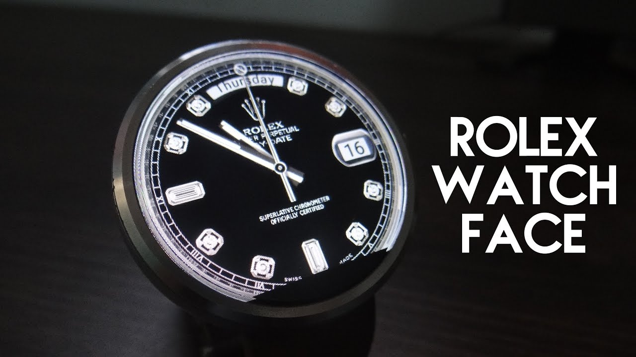 Rolex Watch Faces for Moto 360 and 