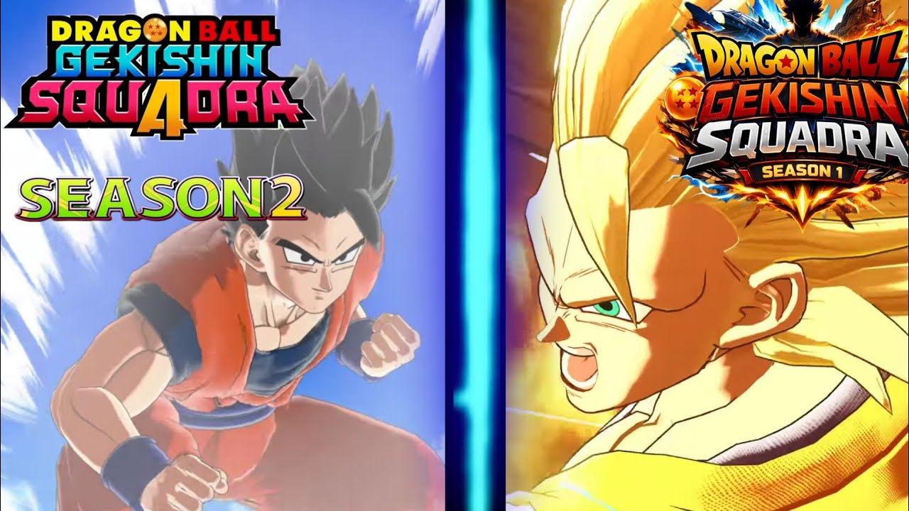 QUAL TEMPORADA É MELHOR?? X1 SEASON 1 VS SEASON 2 [GEKISHIN SQUADRA]