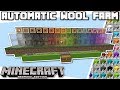 Minecraft Bedrock - AUTOMATIC SHEEP & WOOL FARM 🐑 Tutorial 🐑  PS4 , MCPE , Xbox , Windows & Switch