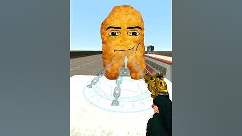 Hamood, Chicken Nugget And Skull Chasing On Road Nextbot Gmod