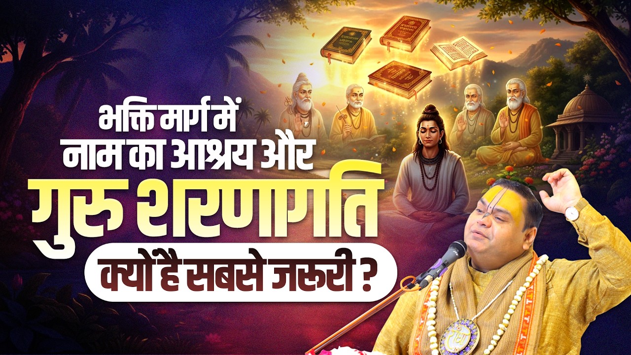 भक्ति मार्ग में नाम का आश्रय और गुरु शरणागति क्यों है सबसे जरूरी? | Shri Gaurdas Ji Maharaj