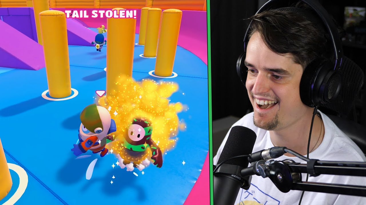 ZIJ MOGEN MIJN STAART NIET AFPAKKEN! - Fall Guys #2