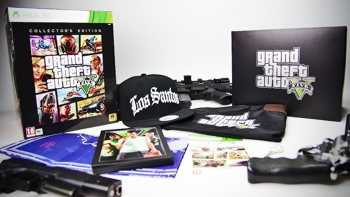 Grand Theft Auto 4 Collectors Edition Unboxing gta 4 Xbox 360 Unboxing 