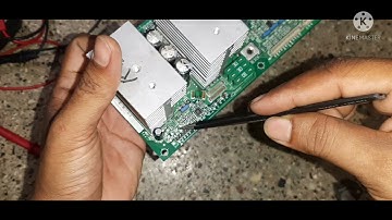 Luminous sine wave inverter repair.