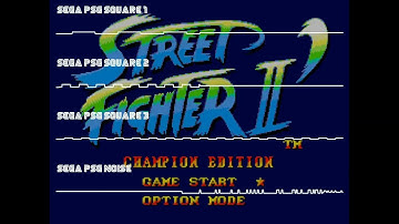 [DefleMask] Street Fighter II