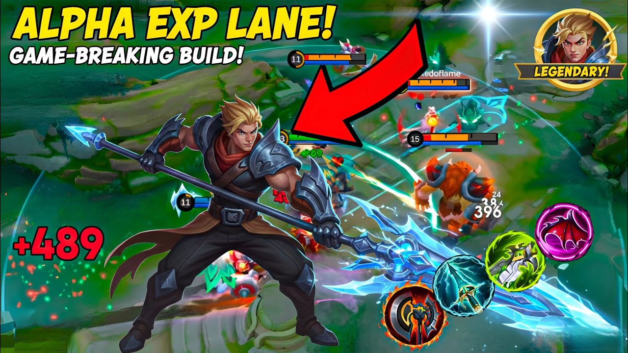 ALPHA EXP LANE BEST BUILD 2026 – INSANE DAMAGE 🤯 - YouTube