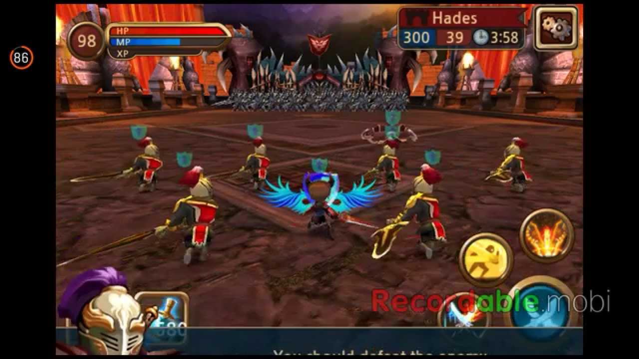 Castle master 3D Defense castle Hades DEFEAT YouTube
