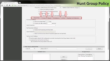 Create and Manage Hunt Groups