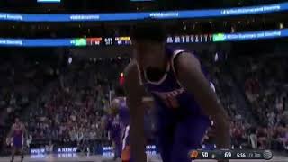 Marquese Chriss air balls the dunk and then cheap shots Ricky Rubio