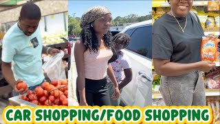 Full day vlog || COCO BUYING HER FIRST CAR || food shopping