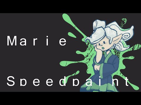 【Speedpaint】Splatoon - Marie