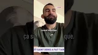 ? Benoît Saint-Denis : Si on me donne Dustin Poirier à Paris, je signe direct shorts mma