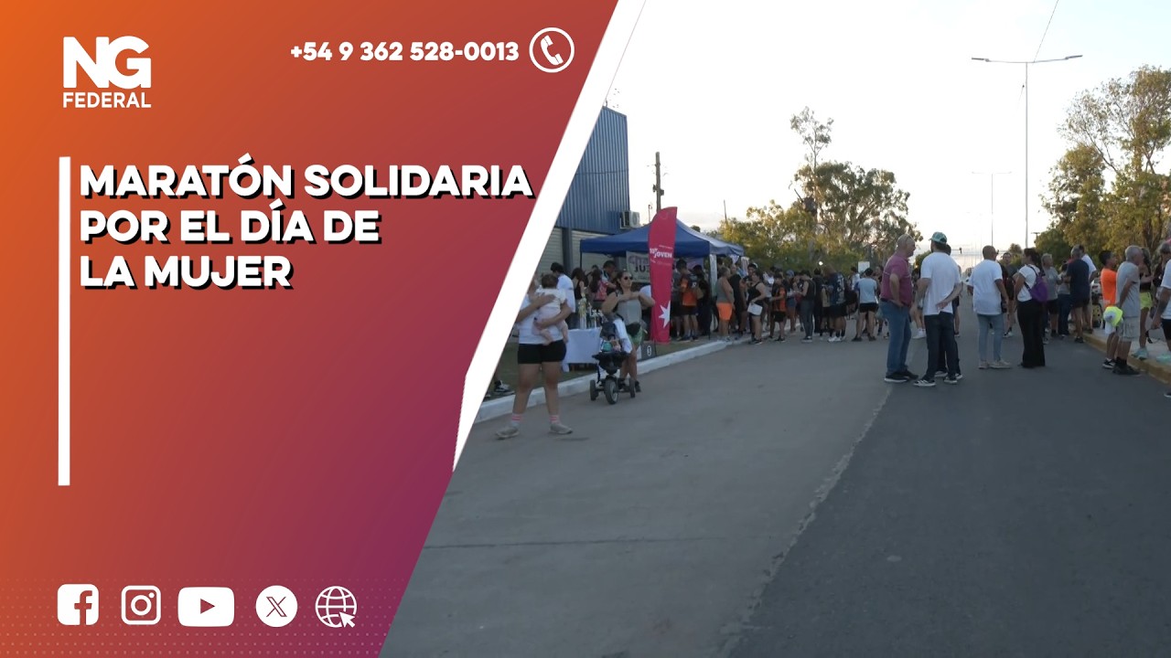 NGFEDERAL - MARATÓN SOLIDARIA  POR EL DÍA DE LA MUJER - BARRANQUERAS