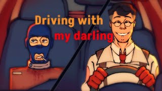 Driving With My Darling🎶🚗| Team Fortress 2| Tw: Blood