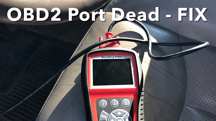 How to fix a dead OBDII OBD2 port - OBD2 port has no power