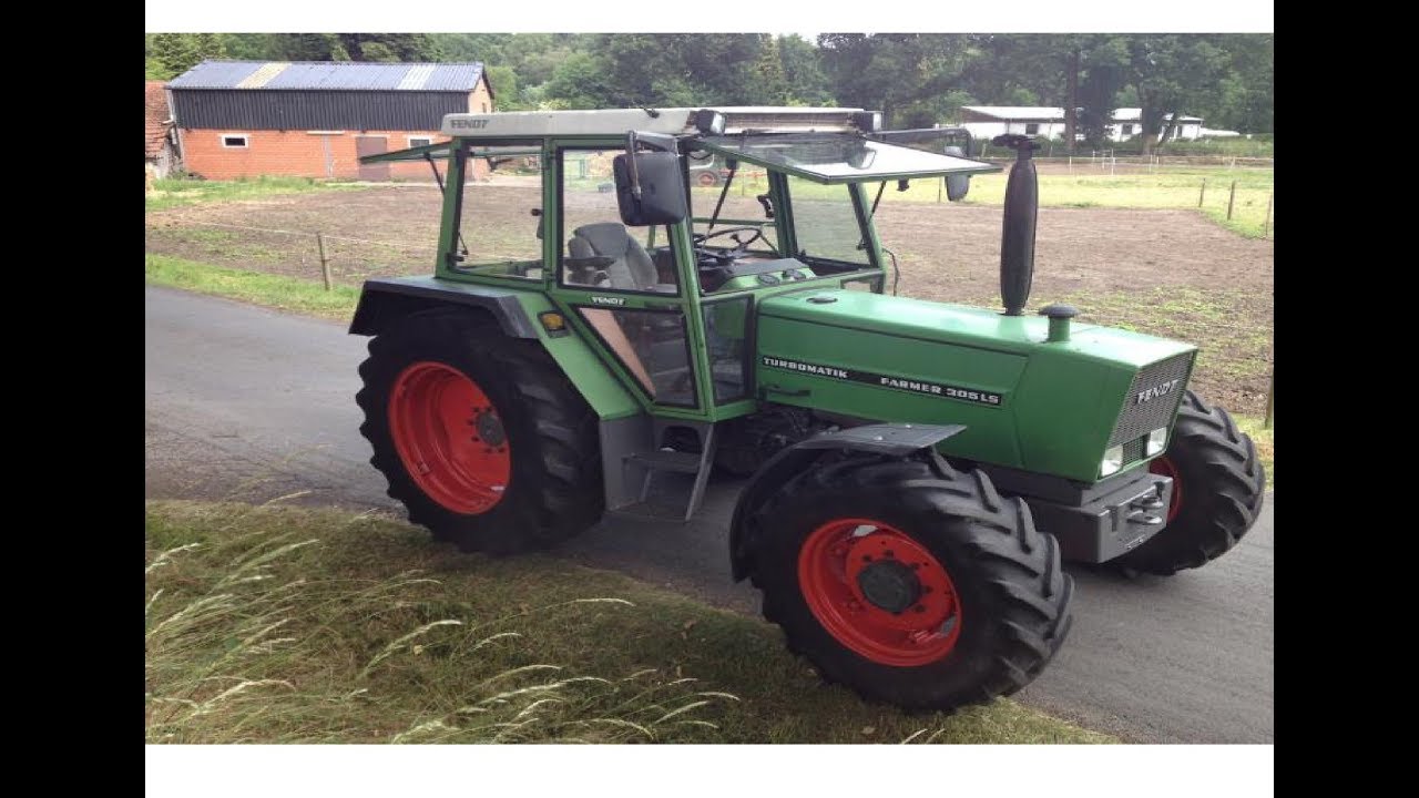 Обзор трактора Fendt 305 LS. Overview tractor Fendt 305 LS.