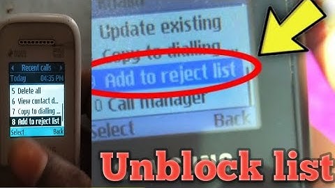 How to Add or Remove Blacklist NumberSamsung Any Keypad Mobile | b110e,e1200, b310e, b313e, e1200y.