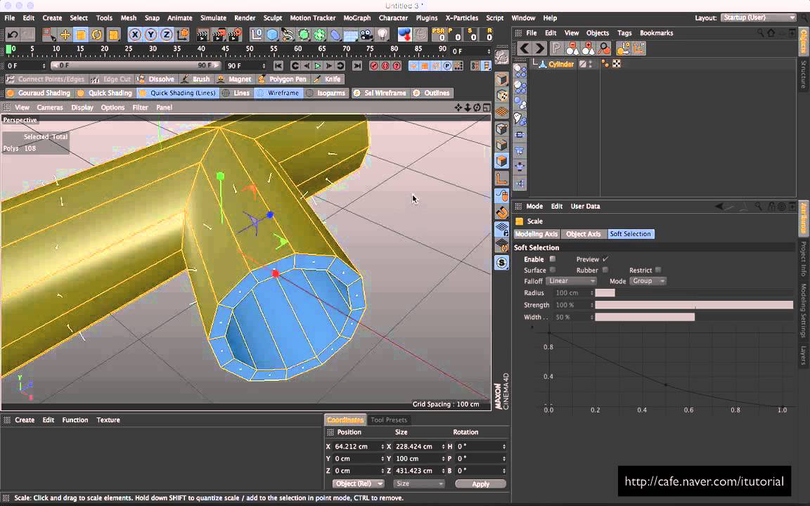 C4D - T&Y Pipe Modeling