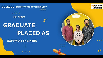 BE  (E&C) Graduate Placement Story From PySpiders Rajajinagar | As a  SOFTWARE ENGINEER