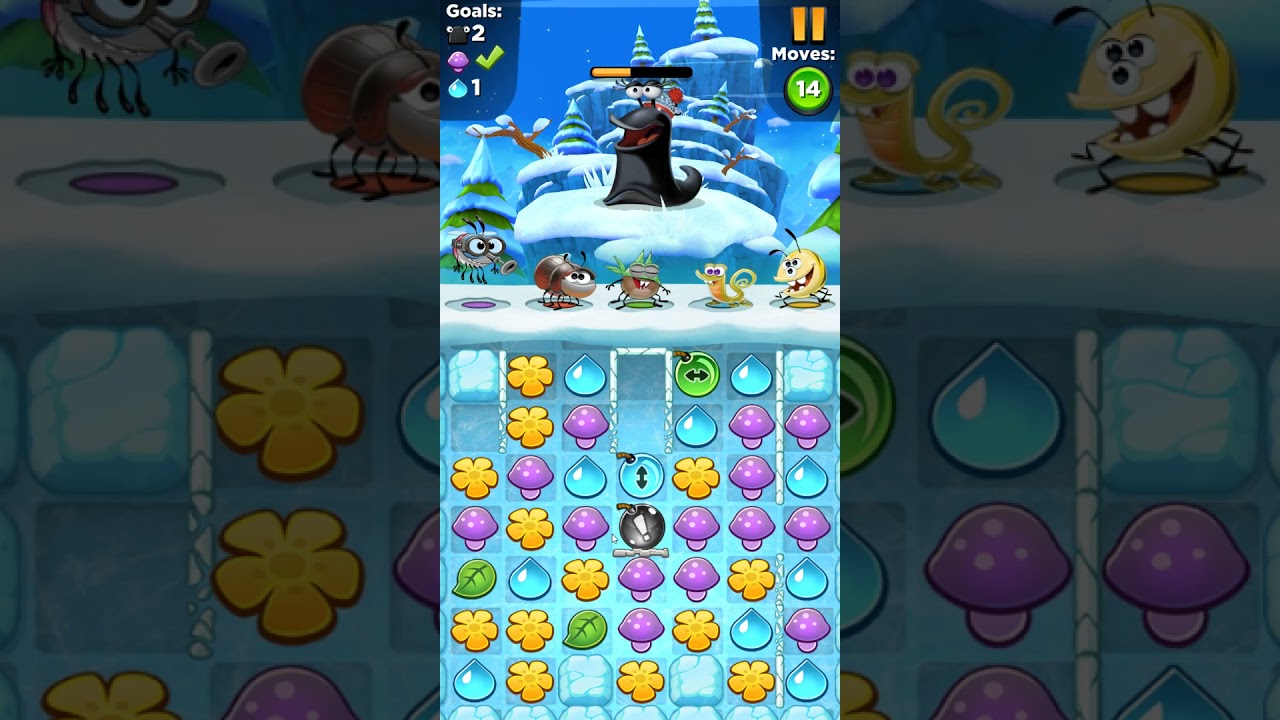 Best Fiends level 21 no boosters