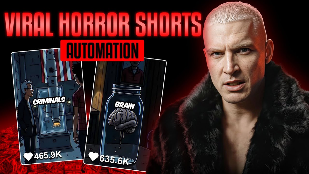 How to Create a Fully AUTOMATED VIRAL AI Horror Stories Channel - YouTube